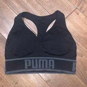 Puma Black Sports Bra